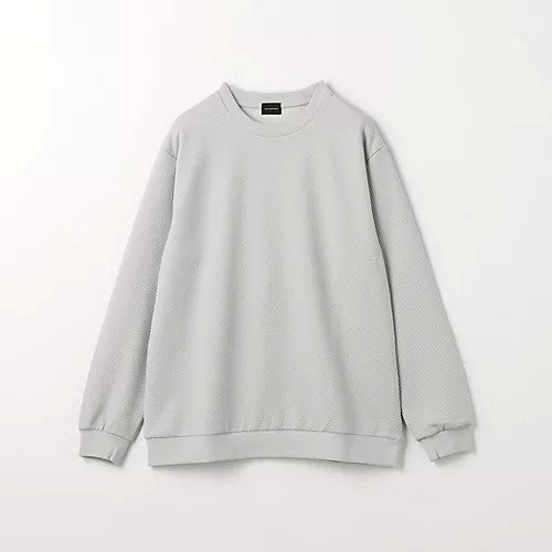 【グリーンレーベルリラクシング/green label relaxing / UNITED ARROWS / MEN】のツイル パフ ジャカード クルーネック カットソー インテリア・キッズ・メンズ・レディースファッション・服の通販 founy(ファニー) 　ファッション　Fashion　メンズファッション　MEN　トップス・カットソー　Tops/Tshirt/Men　インナー　Inner　カットソー　Cut And Sew　ジャカード　Jacquard　ツイル　Twill　デニム　Denim　ブルゾン　Blouson　ベスト　Vest　おすすめ　Recommend　エレガント 上品　Elegant　LT.GRAY|ID: prp329100004158613 ipo3291000000029181488