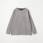 【グリーンレーベルリラクシング/green label relaxing / UNITED ARROWS / MEN】のメランジ ダブルフェイス ノーカラー カットソー LT.GRAY|ID: prp329100004158614 ipo3291000000028685251