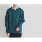 【ザ ショップ ティーケー/THE SHOP TK / MEN】の【クルーネックニット+ロンTセットアイテム】ダイヤパネルアンサンブル ブルーグリーン|ID: prp329100004158621 ipo3291000000029581366