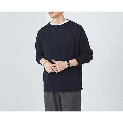 【グリーンレーベルリラクシング/green label relaxing / UNITED ARROWS / MEN】のウール ミックス テープ ボートネック ニット インテリア・キッズ・メンズ・レディースファッション・服の通販 founy(ファニー) https://founy.com/ ファッション Fashion メンズファッション MEN おすすめ Recommend アクリル Acrylic インナー Inner ミックス Mix |ID: prp329100004158624 ipo3291000000028685305