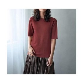 【スタイルデリ/STYLE DELI】のサラッとした5分袖ボートネックニット 人気、トレンドファッション・服の通販 founy(ファニー) ファッション Fashion レディースファッション WOMEN トップス・カットソー Tops/Tshirt ニット Knit Tops インナー Inner 今季 This Season 軽量 Lightweight サロペット Overalls シンプル Simple ジャケット Jacket タンク Tank 定番 Standard バランス Balance ポケット Pocket 冬 Winter 夏 Summer |ID:prp329100004159842