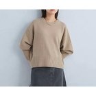 【グリーンレーベル リラクシング / ユナイテッドアローズ/green label relaxing / UNITED ARROWS】のSERENITY セレニティ クルーネック プルオーバー ニット BEIGE|ID:prp329100004159844