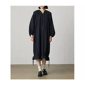 【ミディウミ/MidiUmi】のナイロンドローストリングワンピース 人気、トレンドファッション・服の通販 founy(ファニー) ファッション Fashion レディースファッション WOMEN ワンピース Dress スモック Smock スリット Slit ヴィンテージ Vintage |ID:prp329100004159900