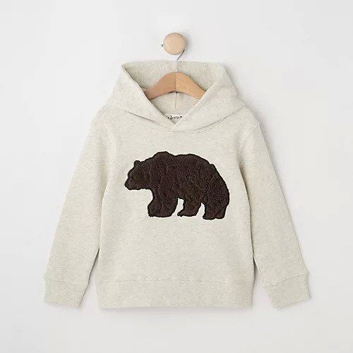 【デッサン/Dessin / KIDS】の【リンクコーデ】ベアパーカスウェット インテリア・キッズ・メンズ・レディースファッション・服の通販 founy(ファニー) https://founy.com/ ファッション Fashion キッズファッション KIDS おすすめ Recommend スマート Smart デニム Denim |ID: prp329100004160011 ipo3291000000029594472