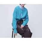 【ユナイテッドアローズ/UNITED ARROWS】のイレギュラー クルーネック カーディガン TURQUOISE|ID: prp329100004161343 ipo3291000000028724128