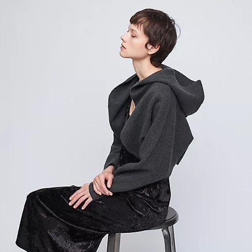 【ユナイテッドアローズ/UNITED ARROWS】のフード カーディガン 人気、トレンドファッション・服の通販 founy(ファニー) 　ファッション　Fashion　レディースファッション　WOMEN　トップス・カットソー　Tops/Tshirt　カーディガン　Cardigans　カーディガン　Cardigan　キャミソール　Camisole　ショート　Short　シンプル　Simple　バランス　Balance　フィット　Fit　ボトム　Bottom　 other-1|ID: prp329100004161345 ipo3291000000028724138