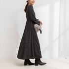 【ノーリーズソフィー/NOLLEY'S sophi】のジョーゼットドットプリントワンピース 人気、トレンドファッション・服の通販 founy(ファニー) ファッション Fashion レディースファッション WOMEN ワンピース Dress 2024年 2024 2024-2025秋冬・A/W Aw/Autumn/Winter/Fw/Fall/2024-2025 おすすめ Recommend インナー Inner カシュクール Cachecoeur ドット Dot ハイネック High Neck フレア Flare プリント Print 結婚式 Wedding Ceremony thumbnail ブラック系その他|ID: prp329100004161378 ipo3291000000028724299