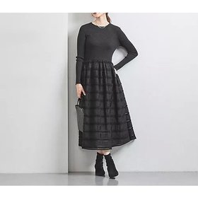 【ユナイテッドアローズ/UNITED ARROWS】のフィット&フレア シアーボーダー コンビワンピース 人気、トレンドファッション・服の通販 founy(ファニー) ファッション Fashion レディースファッション WOMEN ワンピース Dress エレガント 上品 Elegant コンビ Combination ジャケット Jacket ネックレス Necklace フィット Fit フレア Flare ベスト Vest ボーダー Border ポケット Pocket |ID:prp329100004161379