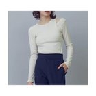 【ジュリエ/Julier】の【定番】リブロングスリーブプルオーバー オフホワイト|ID: prp329100004161427 ipo3291000000032638316