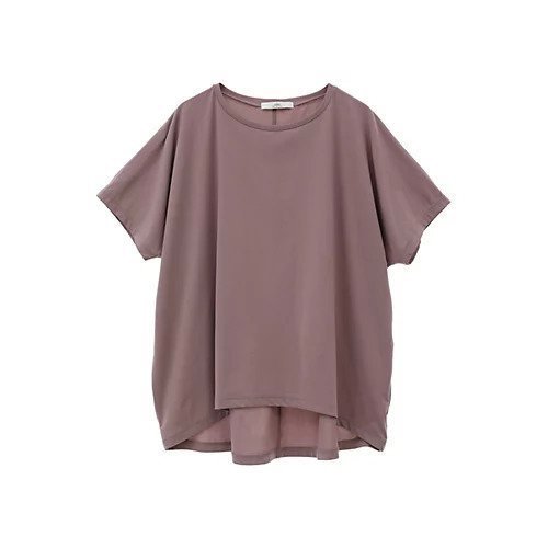 【ジュリエ/Julier】のライトプライム ワイドTシャツ インテリア・キッズ・メンズ・レディースファッション・服の通販 founy(ファニー) 　ファッション　Fashion　レディースファッション　WOMEN　トップス・カットソー　Tops/Tshirt　シャツ/ブラウス　Shirts/Blouses　ロング / Tシャツ　T-Shirts　ショルダー　Shoulder　ストレッチ　Stretch　ドロップ　Drop　人気　Popularity　ブラウジング　Browsing　ヨガ　Yoga　リラックス　Relax　ワイド　Wide　おすすめ　Recommend　夏　Summer　ダスティピンク|ID: prp329100004161429 ipo3291000000028724577