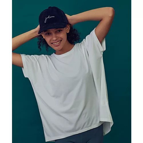 【ジュリエ/Julier】のライトプライム ワイドTシャツ インテリア・キッズ・メンズ・レディースファッション・服の通販 founy(ファニー) 　ファッション　Fashion　レディースファッション　WOMEN　トップス・カットソー　Tops/Tshirt　シャツ/ブラウス　Shirts/Blouses　ロング / Tシャツ　T-Shirts　ショルダー　Shoulder　ストレッチ　Stretch　ドロップ　Drop　人気　Popularity　ブラウジング　Browsing　ヨガ　Yoga　リラックス　Relax　ワイド　Wide　おすすめ　Recommend　夏　Summer　ホワイト|ID: prp329100004161429 ipo3291000000028724578