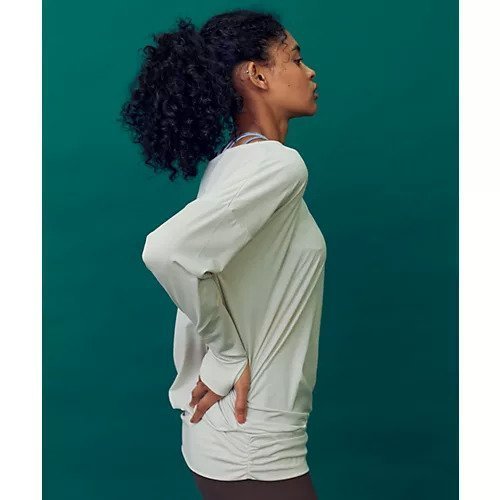 【ジュリエ/Julier】の【定番】ライトプライム長袖プルオーバー 人気、トレンドファッション・服の通販 founy(ファニー) 　ファッション　Fashion　レディースファッション　WOMEN　トップス・カットソー　Tops/Tshirt　プルオーバー　Pullover　イエロー　Yellow　ストレッチ　Stretch　定番　Standard　人気　Popularity　長袖　Long Sleeve　フィット　Fit　ヨガ　Yoga　リゾート　Resort　ワーク　Work　other-2|ID: prp329100004161440 ipo3291000000031286776