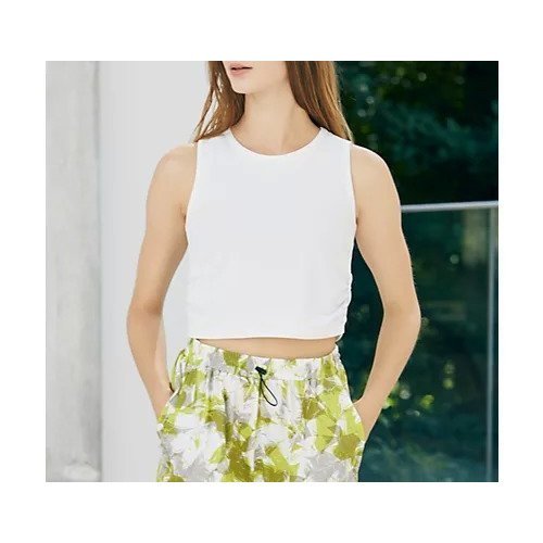 【ジュリエ/Julier】の【定番】Ecocoベア天竺ショ―トトップス インテリア・キッズ・メンズ・レディースファッション・服の通販 founy(ファニー) 　ファッション　Fashion　レディースファッション　Ladies' Fashion Online　トップス・カットソー　Tops/Tshirt　ギャザー　Gather　吸水　Water Absorption　シンプル　Simple　ストレッチ　Stretch　定番　Standard　ヨガ　Yoga　おすすめ　Recommend　ホワイト|ID: prp329100004161452 ipo3291000000032638491