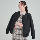 【シューラルー ドレスキップ/SHOO LA RUE / DRESKIP】の【リバーシブル】大人のための キルトノーカラーブルゾン 人気、トレンドファッション・服の通販 founy(ファニー) ファッション Fashion レディースファッション WOMEN アウター Coat Outerwear ブルゾン Blouson/Jackets インナー Inner キルト Quilt ショート Short シンプル Simple ジップ Zip ジップアップ Zip Up スヌード Snood スマート Smart ハイネック High Neck フロント Front ブルゾン Blouson ボトム Bottom ポケット Pocket マフラー Scarf リバーシブル Reversible おすすめ Recommend thumbnail ブラック|ID: prp329100004161465 ipo3291000000028724706