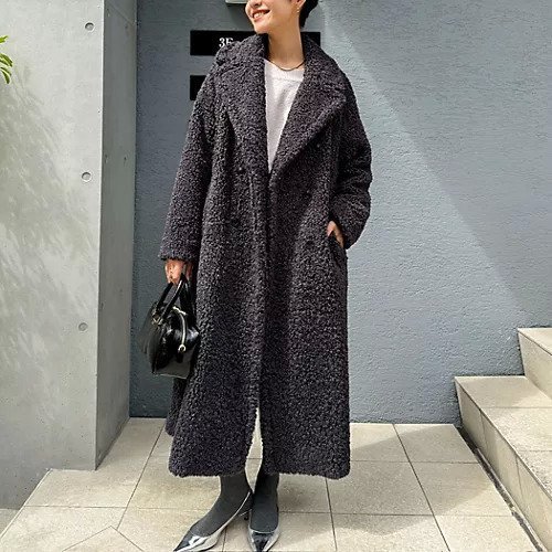 【ノーリーズソフィー/NOLLEY'S sophi】のフェイクテディファーロングコート インテリア・キッズ・メンズ・レディースファッション・服の通販 founy(ファニー) https://founy.com/ ファッション Fashion レディースファッション WOMEN アウター Coat Outerwear コート Coats 2024年 2024 2024-2025秋冬・A/W Aw/Autumn/Winter/Fw/Fall/2024-2025 おすすめ Recommend ショルダー Shoulder シンプル Simple スニーカー Sneakers ドロップ Drop フェイク Fake フェイクファー Faux Fur フラット Flat リラックス Relax ロング Long |ID: prp329100004161469 ipo3291000000028724719