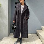 【ノーリーズソフィー/NOLLEY'S sophi】のフェイクテディファーロングコート 人気、トレンドファッション・服の通販 founy(ファニー) ファッション Fashion レディースファッション WOMEN アウター Coat Outerwear コート Coats 2024年 2024 2024-2025秋冬・A/W Aw/Autumn/Winter/Fw/Fall/2024-2025 おすすめ Recommend ショルダー Shoulder シンプル Simple スニーカー Sneakers ドロップ Drop フェイク Fake フェイクファー Faux Fur フラット Flat リラックス Relax ロング Long thumbnail チャコールグレー|ID: prp329100004161469 ipo3291000000028724720