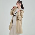 【シューラルー ドレスキップ/SHOO LA RUE / DRESKIP】の撥水 ヨーク切替ボンディングコート 人気、トレンドファッション・服の通販 founy(ファニー) ファッション Fashion レディースファッション WOMEN アウター Coat Outerwear コート Coats おすすめ Recommend カットソー Cut And Sew スマート Smart ボトム Bottom ボンディング Bonding ポケット Pocket ヨーク Yoke ロング Long ワイド Wide 切替 Switching ビジネス 仕事 通勤 Business thumbnail ピンクベージュ|ID: prp329100004161476 ipo3291000000028724757