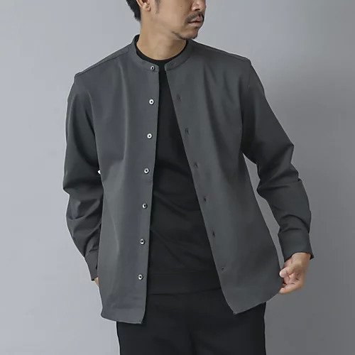 【ノーリーズ グッドマン/NOLLEY'S goodman / MEN】の【ACTIVE SECT】《限定展開 / 透湿 / UVカット》ポンチスリムバンドカラーシャツ インテリア・キッズ・メンズ・レディースファッション・服の通販 founy(ファニー) https://founy.com/ ファッション Fashion メンズファッション MEN スタイリッシュ Stylish ストレッチ Stretch スマート Smart スリム Slim レギュラー Regular |ID: prp329100004161518 ipo3291000000029340960