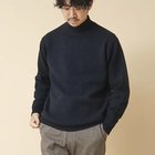 【ノーリーズ グッドマン/NOLLEY'S goodman / MEN】のカシミヤ混 MUSIC ハイネックプルオーバーニット ネイビー|ID: prp329100004161524 ipo3291000000028724949