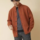 【ノーリーズ グッドマン/NOLLEY'S goodman / MEN】のミックスカラー スタンドカーディガン 人気、トレンドファッション・服の通販 founy(ファニー) ファッション Fashion メンズファッション MEN おすすめ Recommend カーディガン Cardigan ギフト プレゼント Gift Present シンプル Simple ジャケット Jacket スタンダード Standard スタンド Stand デニム Denim ミックス Mix thumbnail オレンジ|ID: prp329100004161525 ipo3291000000028724953