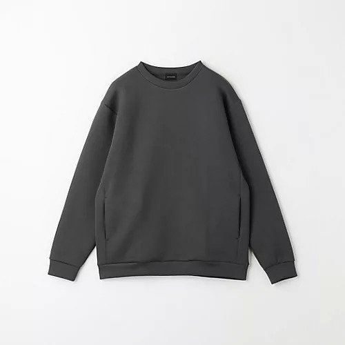 【グリーンレーベルリラクシング/green label relaxing / UNITED ARROWS / MEN】のソフトダンボール クルーネック カットソー インテリア・キッズ・メンズ・レディースファッション・服の通販 founy(ファニー) 　ファッション　Fashion　メンズファッション　MEN　トップス・カットソー　Tops/Tshirt/Men　カットソー　Cut And Sew　シューズ　Shoes　スニーカー　Sneakers　デニム　Denim　DK.GRAY|ID: prp329100004161529 ipo3291000000028724978