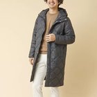 【ノーリーズ グッドマン/NOLLEY'S goodman / MEN】の【TAION/タイオン】シティ フード ロングダウンジャケット ダウンコート 24AW チャコールグレー|ID: prp329100004161532 ipo3291000000029425543