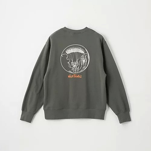 【グリーンレーベルリラクシング/green label relaxing / UNITED ARROWS / KIDS】の【別注】クリーチャープリント スウェット プルオーバー / キッズ 140cm-160cm インテリア・キッズ・メンズ・レディースファッション・服の通販 founy(ファニー) 　ファッション　Fashion　キッズファッション　KIDS　トップス・カットソー　Tops/Tees/Kids　アウトドア　Outdoor　秋　Autumn/Fall　グラフィック　Graphic　ショルダー　Shoulder　ジャケット　Jacket　スウェット　Sweat　トレーナー　Trainer　ドロップ　Drop　人気　Popularity　プリント　Print　別注　Special Order　ミリタリー　Military　メンズ　Mens　冬　Winter　2024年　2024　2024-2025秋冬・A/W　Aw/Autumn/Winter/Fw/Fall/2024-2025　DK.GRAY|ID: prp329100004161546 ipo3291000000028725050