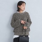 【グリーンレーベル リラクシング / ユナイテッドアローズ/green label relaxing / UNITED ARROWS】のスラブ ニット プルオーバー -ウォッシャブル- DK.GRAY|ID: prp329100004162708 ipo3291000000028744241