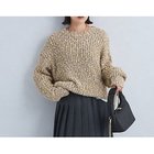 【グリーンレーベル リラクシング / ユナイテッドアローズ/green label relaxing / UNITED ARROWS】のスラブ ニット プルオーバー -ウォッシャブル- NATURAL|ID:prp329100004162708