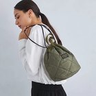 【グリーンレーベル リラクシング / ユナイテッドアローズ/green label relaxing / UNITED ARROWS】のキルティング ドロストバッグ / 巾着 人気、トレンドファッション・服の通販 founy(ファニー) ファッション Fashion レディースファッション WOMEN キルティング Quilting 巾着 Purse 軽量 Lightweight ドローコード Draw Cord ネイティブ Native ブランケット Blanket thumbnail OLIVE|ID: prp329100004162721 ipo3291000000028744346