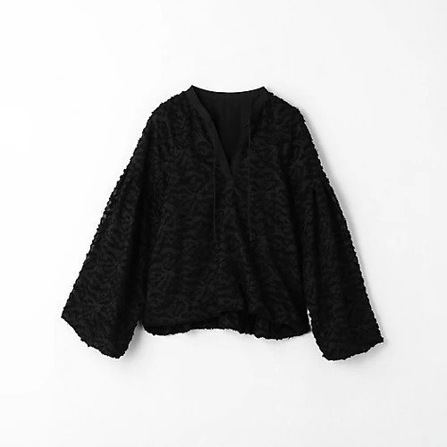 【グリーンレーベル リラクシング / ユナイテッドアローズ/green label relaxing / UNITED ARROWS】のカットジャカード レース バルーン ブラウス 人気、トレンドファッション・服の通販 founy(ファニー) 　ファッション　Fashion　レディースファッション　WOMEN　トップス・カットソー　Tops/Tshirt　シャツ/ブラウス　Shirts/Blouses　秋　Autumn/Fall　シンプル　Simple　ジャカード　Jacquard　スキッパー　Skipper　スリーブ　Sleeve　バルーン　Balloon　ボトム　Bottom　レース　Race　ワイド　Wide　冬　Winter　おすすめ　Recommend　 other-1|ID: prp329100004164073 ipo3291000000028761417