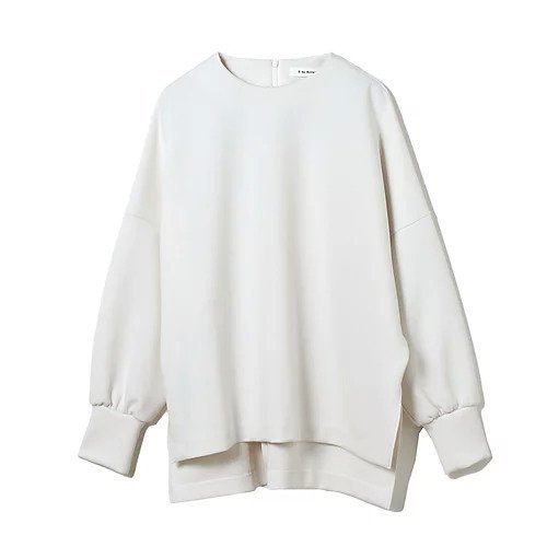 【イーバイエクラ/E by eclat】のきれいめカットソートップス インテリア・キッズ・メンズ・レディースファッション・服の通販 founy(ファニー) https://founy.com/ ファッション Fashion レディースファッション Fashion for Women トップス・カットソー Cut & Sew Tops カットソー・ベーシックTシャツ Cut-and-Sewn Tops / Stretch Tees & Basics なめらか Smooth, Silky Texture スリット Slit, Slit Detail エレガント 上品 Elegant 人気 Popular, Best Seller 春 Spring 洗える Machine Washable |ID: prp329100004166058 ipo3291000000031988247