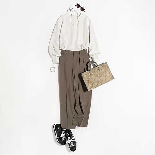 【イーバイエクラ/E by eclat】のきれいめカットソートップス 人気、トレンドファッション・服の通販 founy(ファニー) ファッション Fashion レディースファッション Fashion for Women トップス・カットソー Cut & Sew Tops カットソー・ベーシックTシャツ Cut-and-Sewn Tops / Stretch Tees & Basics なめらか Smooth, Silky Texture スリット Slit, Slit Detail エレガント 上品 Elegant 人気 Popular, Best Seller 春 Spring 洗える Machine Washable other-3|ID: prp329100004166058 ipo3291000000034616665