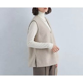 【グリーンレーベル リラクシング / ユナイテッドアローズ/green label relaxing / UNITED ARROWS】 アッシュクジャージー Vネック ベスト -ウォッシャブル・ストレッチ-人気、トレンドファッション・服の通販 founy(ファニー) ファッション Fashion レディースファッション WOMEN アウター Coat Outerwear トップス・カットソー Tops/Tshirt ベスト/ジレ Gilets/Vests Vネック V-Neck おすすめ Recommend インナー Inner ジャージー Jersey ストレッチ Stretch ベスト Vest ビジネス 仕事 通勤 Business 秋 Autumn/Fall |ID:prp329100004166084