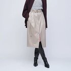 【ユナイテッドアローズ/UNITED ARROWS】のハイウエスト ベルト スカート BEIGE|ID:prp329100004166090