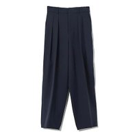 【イーバイエクラ/E by eclat】のワイドテーパードパンツ 人気、トレンドファッション・服の通販 founy(ファニー) ファッション Fashion レディースファッション Fashion for Women パンツ Pants & Trousers ストレッチ Stretch, Stretchy Fabric フィット Fit, Slim Fit フロント Front, Front Design ワイド Wide, Wide Fit 洗える Machine Washable |ID:prp329100004166092