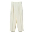 【イーバイエクラ/E by eclat】のワイドテーパードパンツ 人気、トレンドファッション・服の通販 founy(ファニー) ファッション Fashion レディースファッション Fashion for Women パンツ Pants & Trousers ストレッチ Stretch, Stretchy Fabric フィット Fit, Slim Fit フロント Front, Front Design ワイド Wide, Wide Fit 洗える Machine Washable thumbnail ホワイト|ID: prp329100004166092 ipo3291000000034956583