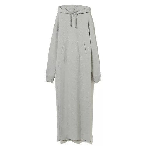 【アンスクリア/INSCRIRE】のスウェットフーディワンピース 人気、トレンドファッション・服の通販 founy(ファニー) 　ファッション　Fashion　レディースファッション　Fashion for Women　ワンピース　Dresses　クール　Cool, Chic　ストレート　Straight, Straight Cut　スリット　Slit, Slit Detail　タートルネック　Turtleneck, High Neck　マキシ　Maxi, Full Length　ヴィンテージ　Vintage Style　洗える　Machine Washable　 other-1|ID: prp329100004166103 ipo3291000000034254736