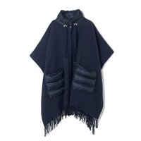 【ヘルノ/HERNO】のダウン使いカシミヤ混ケープ 人気、トレンドファッション・服の通販 founy(ファニー) ファッション Fashion レディースファッション WOMEN カシミヤ Cashmere グログラン Grosgrain コレクション Collection シルク Silk ダウン Down ドローストリング Drawstring フリンジ Fringe ポケット Pocket ラグジュアリー Luxury |ID:prp329100004166202