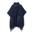 【ヘルノ/HERNO】のダウン使いカシミヤ混ケープ 人気、トレンドファッション・服の通販 founy(ファニー) ファッション Fashion レディースファッション WOMEN カシミヤ Cashmere グログラン Grosgrain コレクション Collection シルク Silk ダウン Down ドローストリング Drawstring フリンジ Fringe ポケット Pocket ラグジュアリー Luxury thumbnail ネイビー|ID: prp329100004166202 ipo3291000000028796220