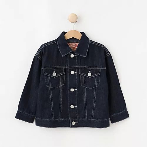 【デッサン/Dessin / KIDS】のビッグシルエットGジャン インテリア・キッズ・メンズ・レディースファッション・服の通販 founy(ファニー) 　ファッション　Fashion　キッズファッション　KIDS　スマート　Smart　デニム　Denim　ビッグ　Big　ベーシック　Basic　ボトム　Bottom　ポケット　Pocket　ネイビー|ID: prp329100004166242 ipo3291000000028796384