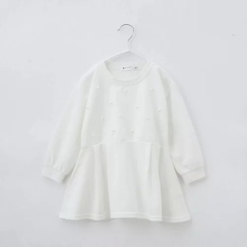 【ザ ショップ ティーケー/THE SHOP TK / KIDS】の【110-150/親子リンク】ビジューペプラムトップス インテリア・キッズ・メンズ・レディースファッション・服の通販 founy(ファニー) 　ファッション　Fashion　キッズファッション　KIDS　トップス・カットソー　Tops/Tees/Kids　おすすめ　Recommend　スマート　Smart　トレンド　Trend　パール　Pearl　アイボリー|ID: prp329100004166250 ipo3291000000028796412