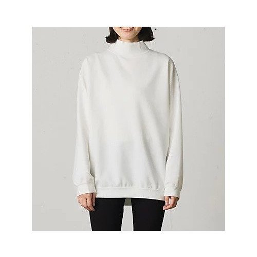 【ミディウミ/MidiUmi】のハイネックプルオーバー インテリア・キッズ・メンズ・レディースファッション・服の通販 founy(ファニー) 　ファッション　Fashion　レディースファッション　WOMEN　トップス・カットソー　Tops/Tshirt　プルオーバー　Pullover　シンプル　Simple　トレーナー　Trainer　ハイネック　High Neck　フィット　Fit　オフホワイト|ID: prp329100004167153 ipo3291000000028813854