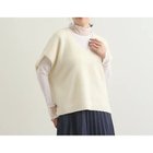 【ローラアシュレイ/LAURA ASHLEY】の【ウールカシミヤ混】Vネックベスト オフホワイト|ID: prp329100004167178 ipo3291000000028814008