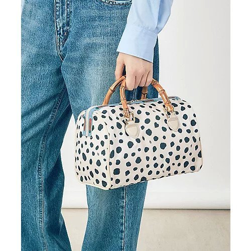【レスポートサック アトリエ/LeSportsac Atelier】のMED BAMBOO BOSTON2/ブライトセピアダルメシアン 人気、トレンドファッション・服の通販 founy(ファニー) 　ファッション　Fashion　レディースファッション　WOMEN　コレクション　Collection　軽量　Lightweight　財布　Wallet　ニューヨーク　New York　ビンテージ　Vintage　フォルム　Form　ボストンバッグ　Boston Bag　モダン　Modern　ラップ　Wrap　おすすめ　Recommend　旅行　Travel　other-2|ID: prp329100004167211 ipo3291000000031286119