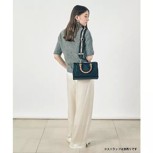 【レスポートサック アトリエ/LeSportsac Atelier】のMED BAMBOO BOSTON2/シャドウブラック 人気、トレンドファッション・服の通販 founy(ファニー) 　ファッション　Fashion　レディースファッション　WOMEN　コレクション　Collection　軽量　Lightweight　財布　Wallet　ニューヨーク　New York　フォルム　Form　ボストンバッグ　Boston Bag　モダン　Modern　無地　Plain Color　ラップ　Wrap　おすすめ　Recommend　旅行　Travel　other-3|ID: prp329100004167214 ipo3291000000031286134
