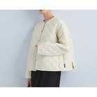 【グリーンレーベル リラクシング / ユナイテッドアローズ/green label relaxing / UNITED ARROWS】の【別注】ARKLEY Aライン キルティング ショート コート OFF WHITE|ID: prp329100004167419 ipo3291000000028814964