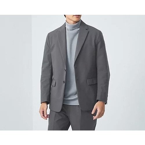 【グリーンレーベルリラクシング/green label relaxing / UNITED ARROWS / MEN】のA+ ツイル無地 2B リラックス ジャケット -ウォッシャブル・ストレッチ・防シワ・撥水- インテリア・キッズ・メンズ・レディースファッション・服の通販 founy(ファニー) 　ファッション　Fashion　メンズファッション　MEN　カットソー　Cut And Sew　シューズ　Shoes　ジャケット　Jacket　ストレッチ　Stretch　スポーティ　Sporty　セットアップ　Set Up　ツイル　Twill　ドレス　Dress　ポケット　Pocket　無地　Plain Color　リラックス　Relax　A/W・秋冬　Aw・Autumn/Winter・Fw・Fall-Winter　おすすめ　Recommend　ビジネス 仕事 通勤　Business　MD.GRAY|ID: prp329100004167476 ipo3291000000028815186