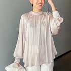 【ノーリーズソフィー/NOLLEY'S sophi】のビンテージサテン2WAYブラウス 人気、トレンドファッション・服の通販 founy(ファニー) ファッション Fashion レディースファッション WOMEN トップス・カットソー Tops/Tshirt シャツ/ブラウス Shirts/Blouses 2024年 2024 2024-2025秋冬・A/W Aw/Autumn/Winter/Fw/Fall/2024-2025 インナー Inner ジャケット Jacket thumbnail ベビーピンク|ID: prp329100004168393 ipo3291000000028831736