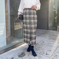 【ノーリーズソフィー/NOLLEY'S sophi】の《セットアップ対応》ツイードチェックフリンジタイトスカート 人気、トレンドファッション・服の通販 founy(ファニー) ファッション Fashion レディースファッション WOMEN セットアップ Setup スカート Skirt 2024年 2024 2024-2025秋冬・A/W Aw/Autumn/Winter/Fw/Fall/2024-2025 シンプル Simple ジャケット Jacket セットアップ Set Up チェック Check パイピング Piping フリンジ Fringe |ID:prp329100004168406